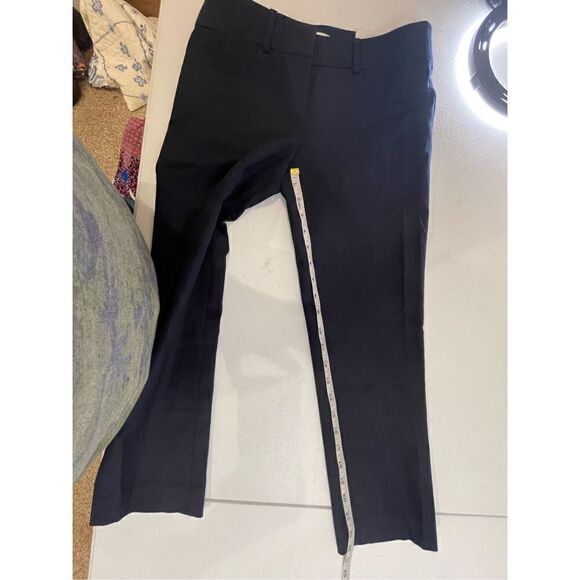 Loft women’s navy blue cropped Marisa fit The Riviera Pant size 0 petite NWT - Picture 6 of 8